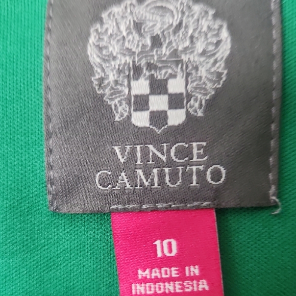 Vince Camuto Green Floral Midi Dress - Picture 3 of 6